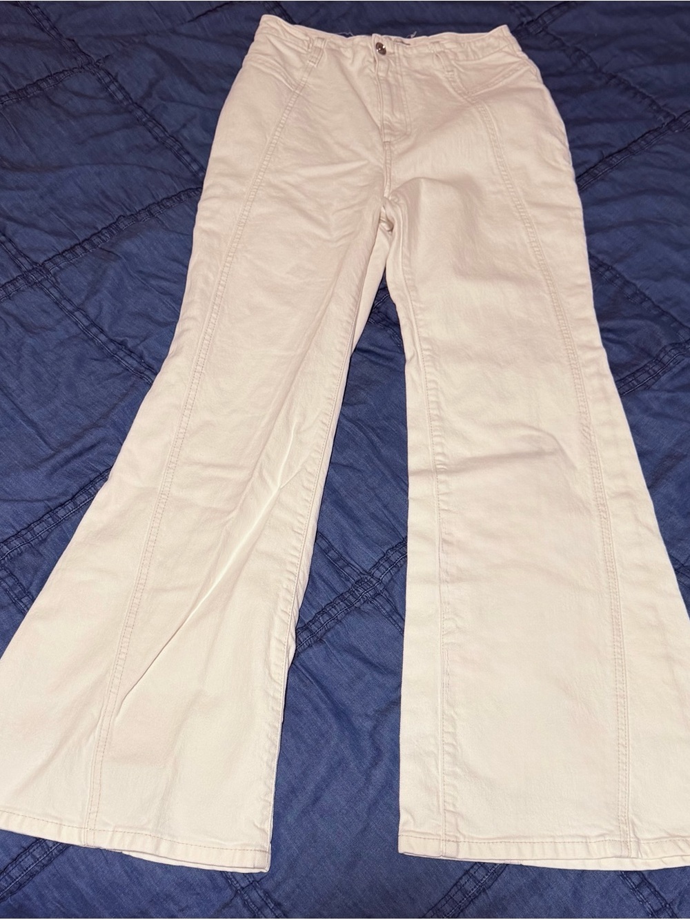 We The Free Flared Jeans in white